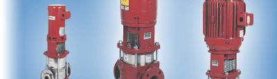 Series 4700 Vertical Multistage pumps supplied by Butts Pumps and Motors Ltd. 